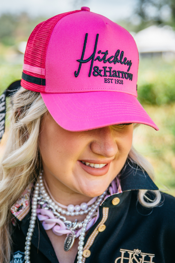 Trucker Cap - Pink & Black