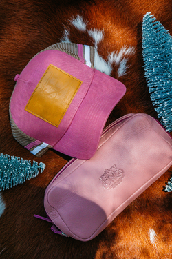 X-MAS Bundle - #09 Pink Pouch and Dusty Pink Trucker Cap