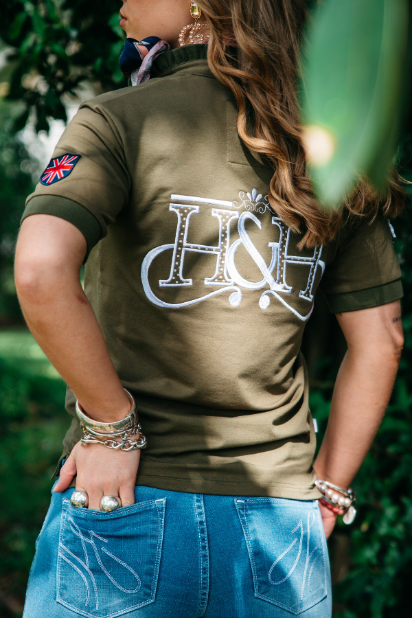 Loose Fit Polo - EL119 Olive Frill