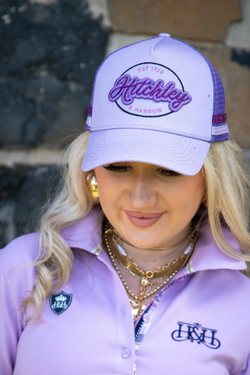 Trucker Cap - Lilac & Purple