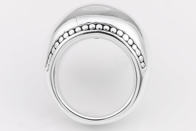 SS13 Silver Ring (Dome w/ Decorative Edging)