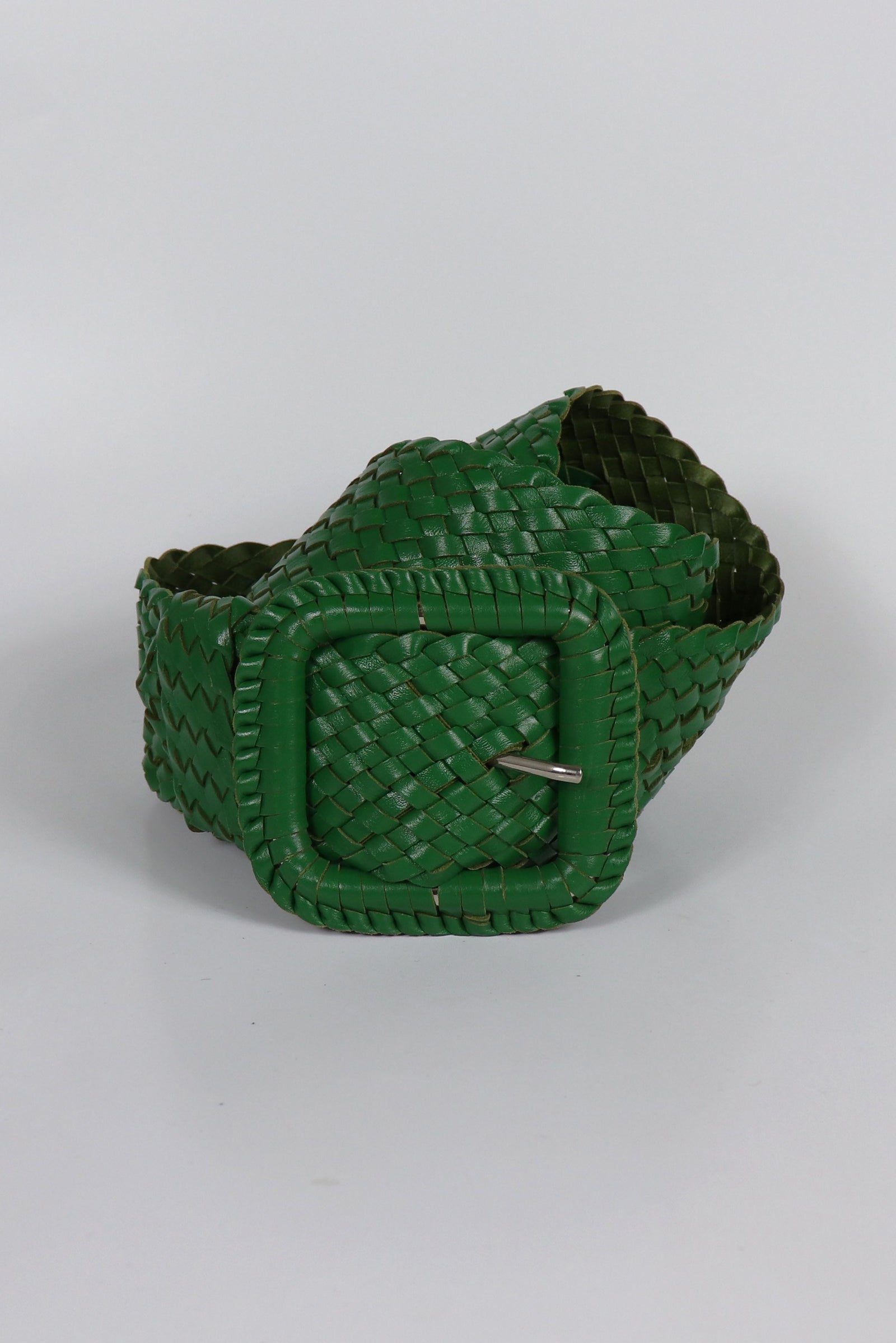 emerald woven belt Belts main image 2