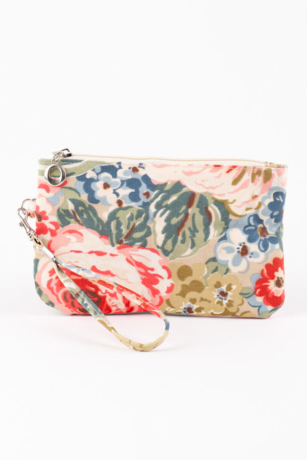 H&H VIP - Beige & Rose Pink Floral Clutch (Reward)