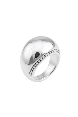 SS13 Silver Ring (Dome w/ Decorative Edging)